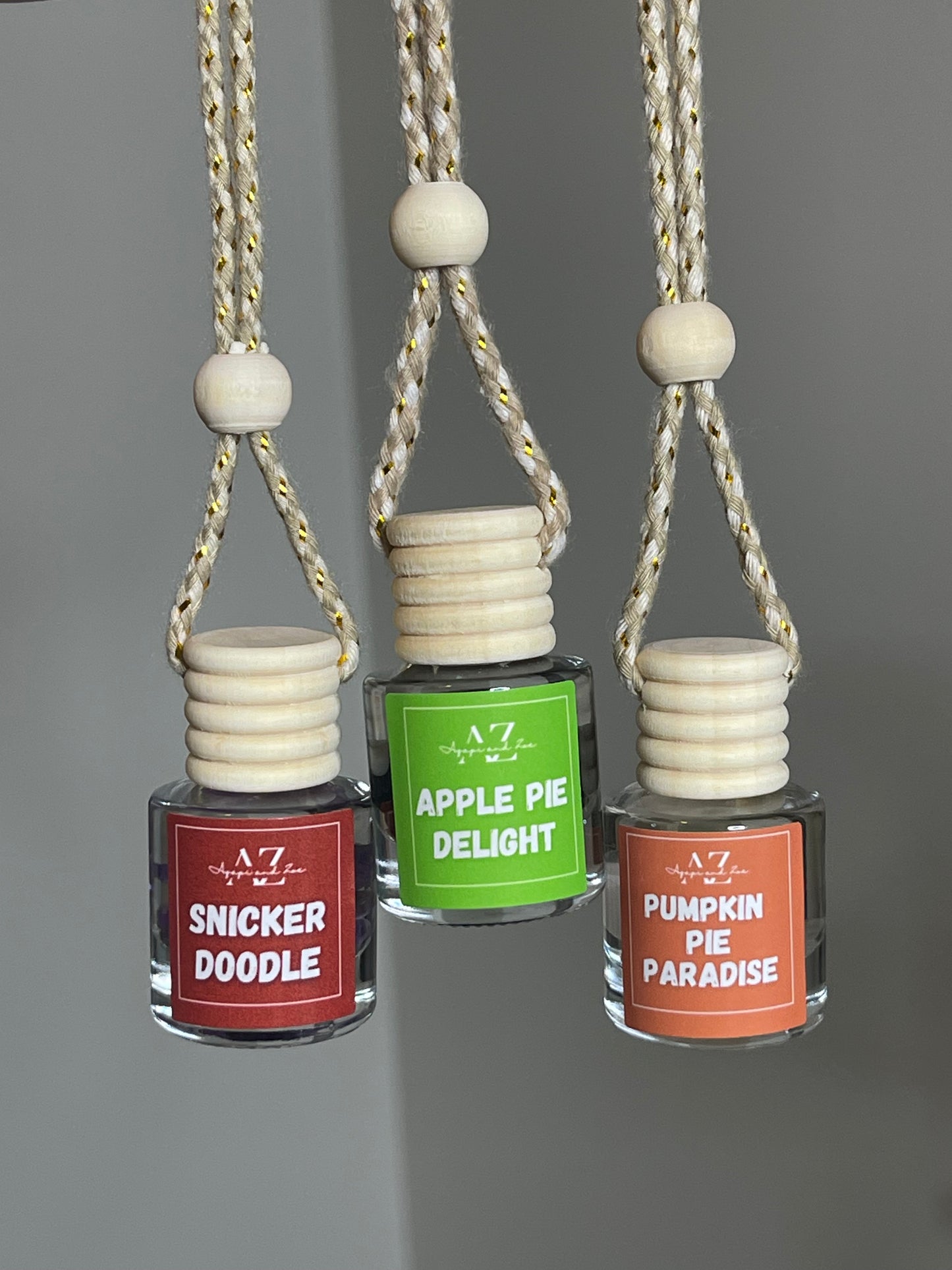 Holiday Treats Trio Pack - Crystal Infused Car Diffusers
