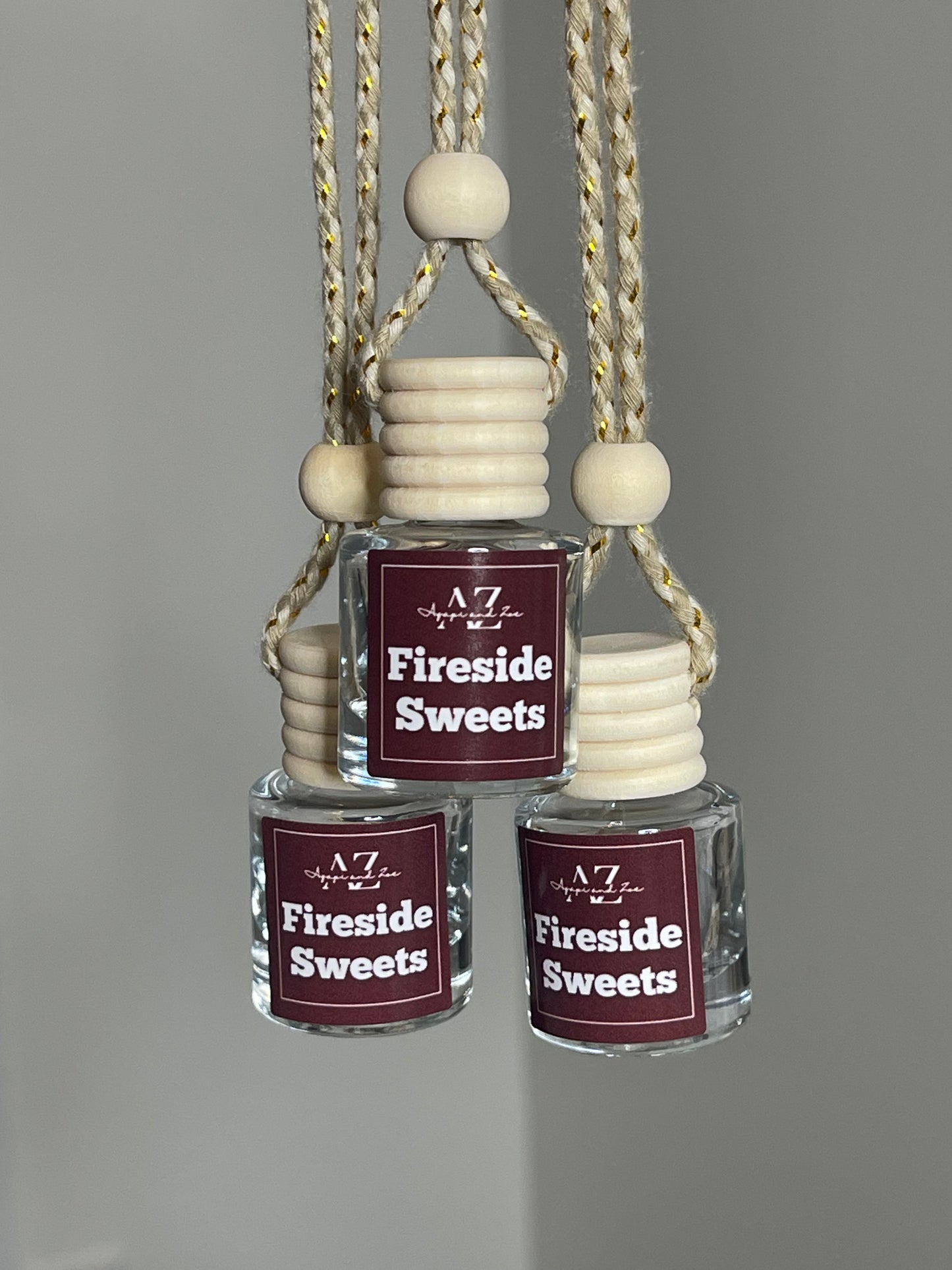 Fireside Sweets Crystal Infused Car Diffusers