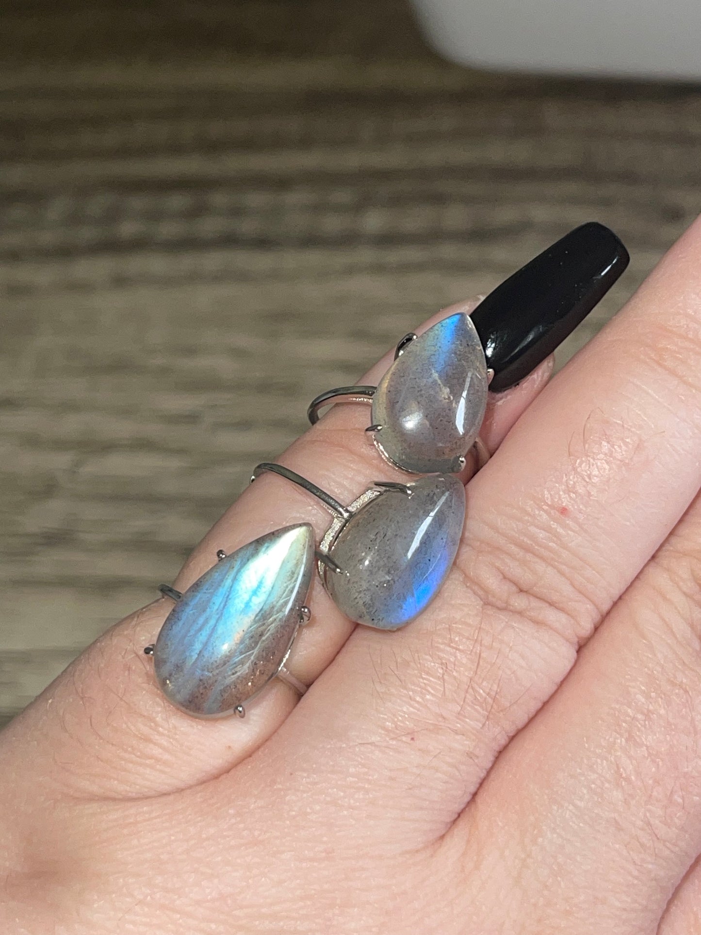 LABRADORITE RING - Intuition, Transformation, Physic Abilities